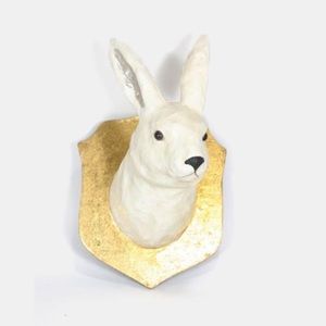 Anthropologie Artic Hare Wall Mount Rabbit Bust